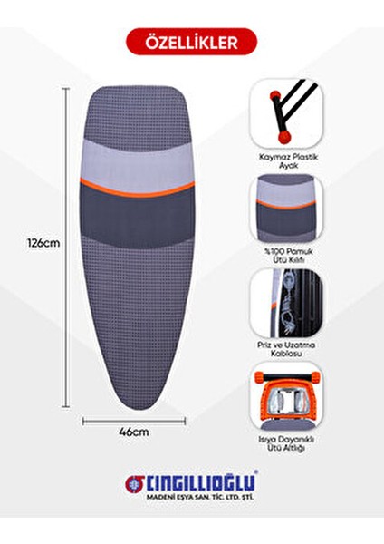 CM-777 Tıtanic Ütü Masası fırsatları