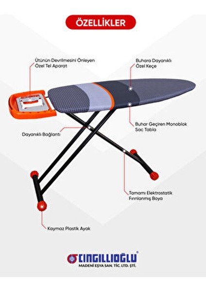CM-777 Tıtanic Ütü Masası indirimleri