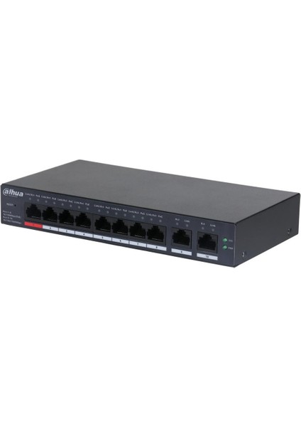 10 Port Yönetilen Cloud Switch ( 8fe Poe +2 Ge )