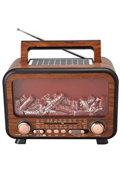 Everton RT-754 Solar Enerjili Şömine Görünümlü Bluethoot Radyo Müzik Çalar modelleri
