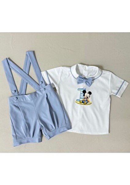 1 Miki Konsept Şort Salopettakım