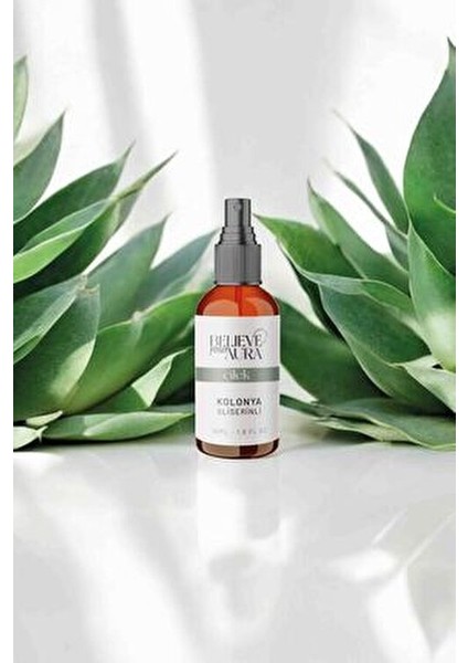 Bitkisel Gliserinli Doğal Çilek Kolonyası - 50 ml fırsatları