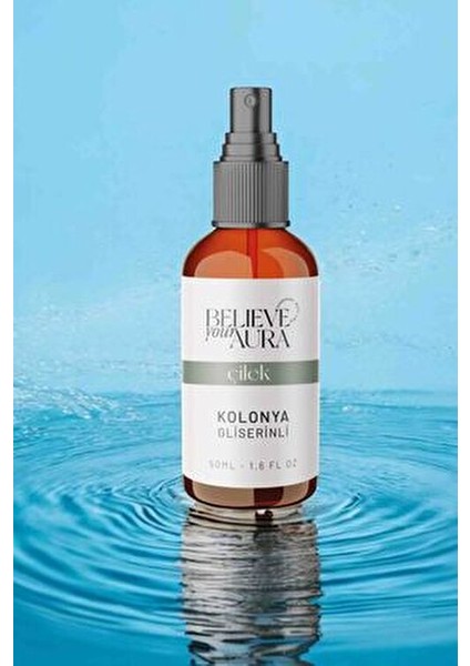 Bitkisel Gliserinli Doğal Çilek Kolonyası - 50 ml indirimleri