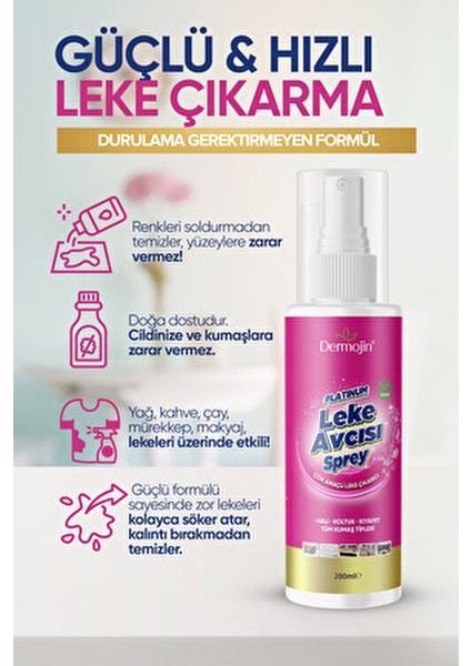 2 Adet - Platinum Çok Amaçlı Leke Çıkarıcı fırsatları