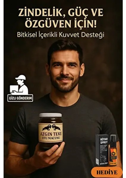 Ginsengli Enerji Macunu 500 gr | Bitkisel Güç ve Performans Formülü (1 Adet)