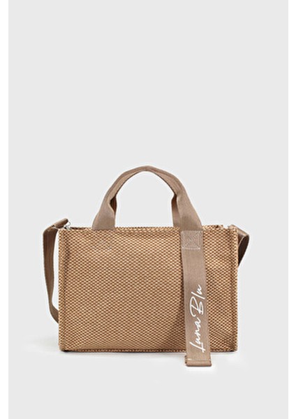 Kadın Kanvas Taba Damalı Sap Detaylı Çapraz Askılı Çanta modelleri