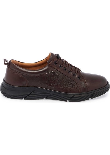 Kahve Hakiki Deri Erkek Sneaker - E24S1AY57007-A24 modelleri