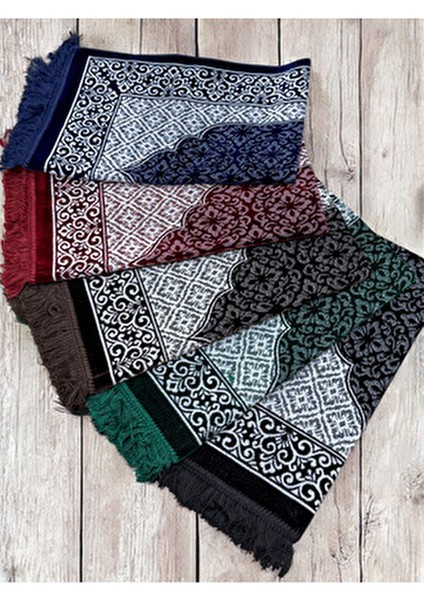 5 Adet Dodya Kadife Desenli Saçaklı Hediyelik Bohçalık Seccade Seti fiyatları