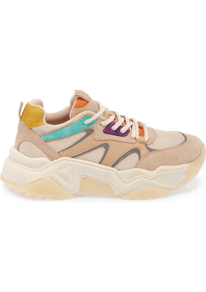 Bej Vegan-Tekstil Kadın Sneaker - K24S1AY67646-D67 modelleri