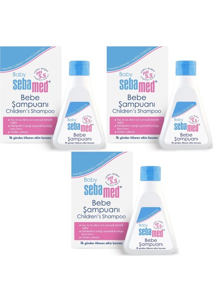 Bebek Şampuanı 250ML (3 Lü Set)