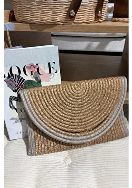 Hasır Zarf Portföy Clutch Çanta Kadınlar İçin Şık ve Dayanıklı Tasarım fiyatları