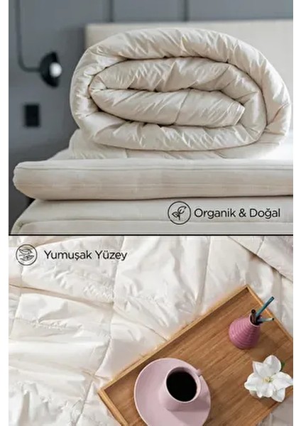Çift Kişilik Kuzu Yünü %100 Doğal Yorgan | Özel Çantalı Organik Merinos Yün Yorgan fiyatları