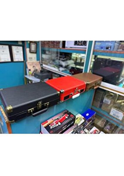 Taşınabilir Çantalı Retro Bluetooth Hoparlörlü Pikap Radyo Ses Kayıt USB Mp3 33/45/78 Plak Çalar indirimleri