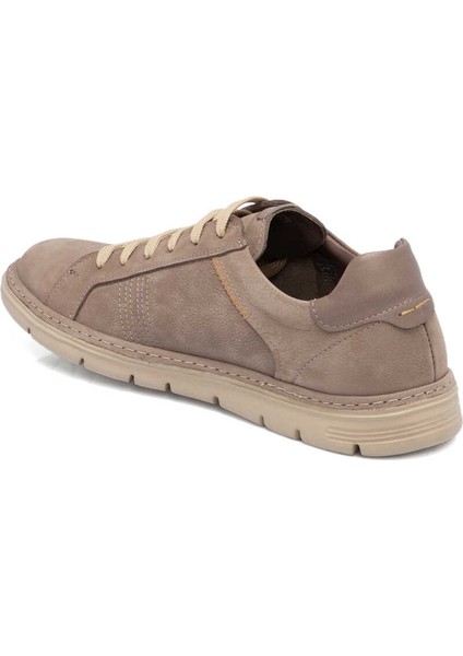 Vizon Hakiki Nubuk Deri Erkek Sneaker - E24I1AY56777-A65 fiyatları