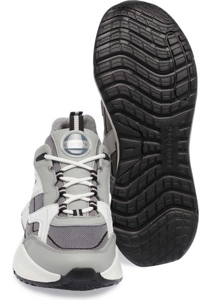 Gri Hakiki Deri Erkek Sneaker - E24I1AY56803-I8H fırsatları