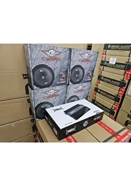 Cadence 2 Takım 20 cm 120 Rms 1 Adet Mobas Anfi 4X60 Rms Set Halinde fiyatları