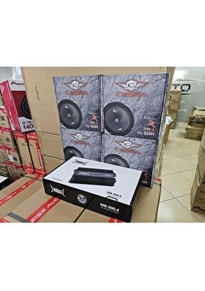 Cadence 2 Takım 20 cm 120 Rms 1 Adet Mobas Anfi 4X60 Rms Set Halinde modelleri