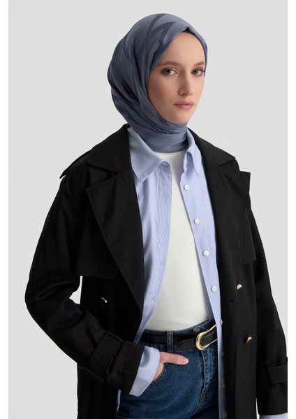 Gold Düğmeli Trençkot 25KTD709 Siyah modelleri