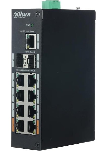 8 Port Gigabit Poe Switch ( 8ge Poe + 1ge + 2ge Sfp, Toplam 120W Poe )