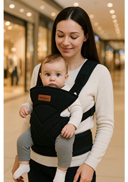 Comfort Bel Destekli Ergonomik Kanguru Siyah Bebek Taşıma Çantası Ana Kucağı Anakucağı Baby Sling modelleri