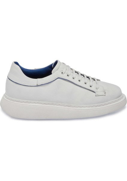 Beyaz Hakiki Deri Erkek Sneaker - E24I1AY56837-C73 modelleri