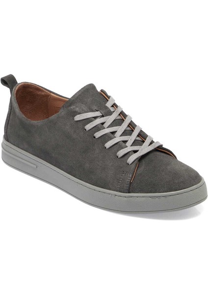 Gri Hakiki Deri Erkek Sneaker - E24I1AY56830-C11