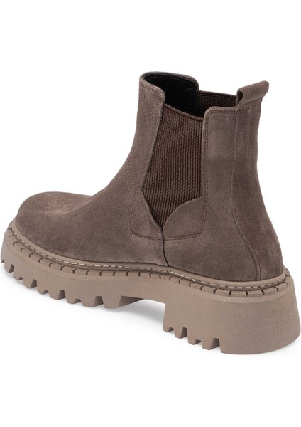 Bej Hakiki Süet Deri Kadın Casual Bot - K24K1BT67546-T86 fiyatları