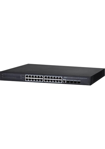 24 Port Yönetilebilir Gigabit Poe Switch ( 24GE Poe+4 Ge Sfp )