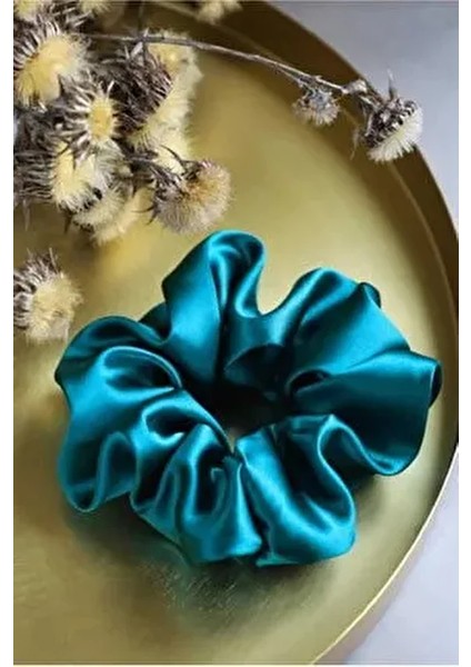 Kadın 3'lü Saten Saç Lastik Toka Seti fırsatları