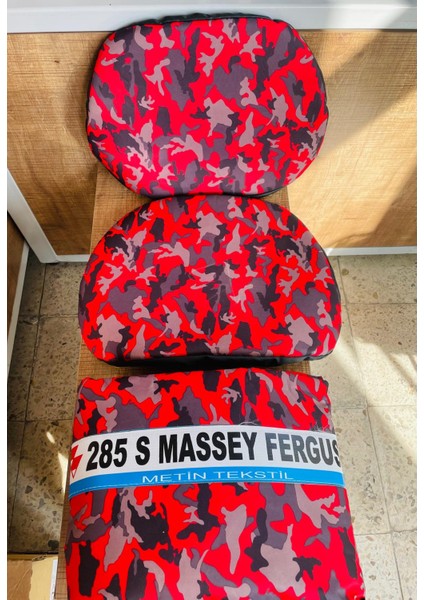 Massey Ferguson 285 S Kabinli Lüx Branda Koltuk Kılıfı