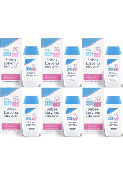 Bebek Losyonu 200ML (6 Lı Set)