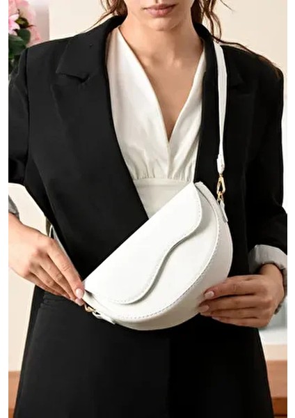 Kadın Omuz Çantası Çapraz Ayarlanabilir Askı Çanta Fermuarlı Kaliteli Işçilik