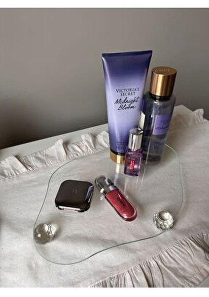 Dekoratif Elmas Top Ayaklı Bulut Cam Sunumluk/organizer. fırsatları