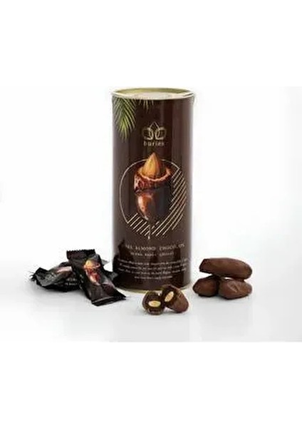 Sütlü Çikolata Kaplı Bademli Hurma 200 gr