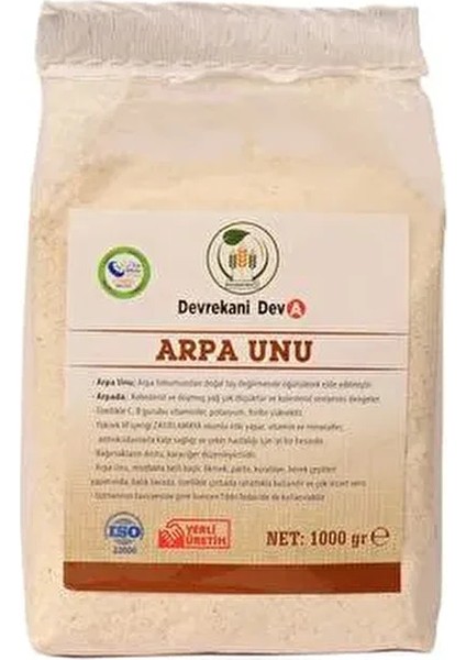 2 kg Taş Değirmen Arpa Unu ( 2 Adet 1 Kg) fiyatları