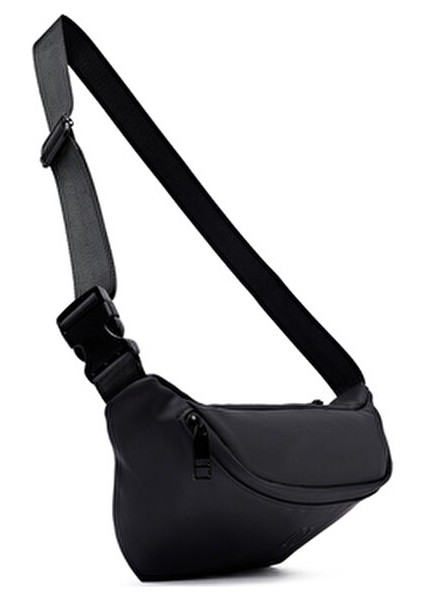 Erkek Siyah Mini Bel Çantası 25SBD30126F