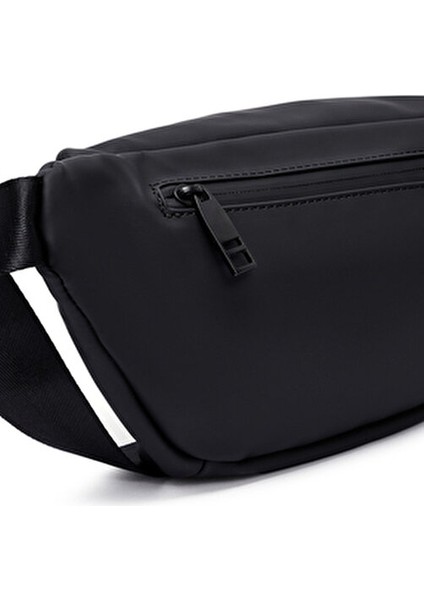 Erkek Siyah Mini Bel Çantası 25SBD30126F