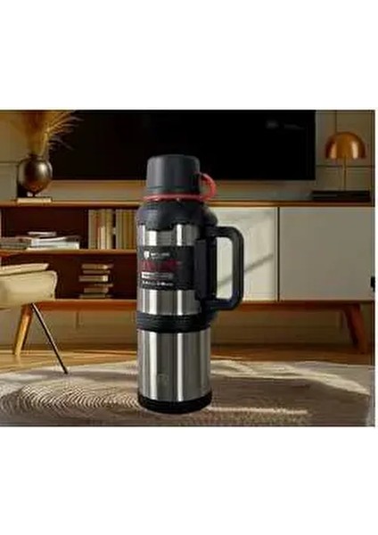 4 Litrelik Çelik Termos