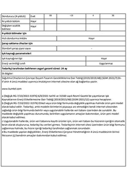 Kumtel 3 Çekmeceli Dikey Dondurucu 88L HFR-100 indirimleri