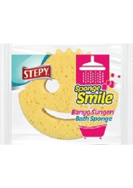 Sponge Smile Çocuk Banyo Süngeri x 2 Adet modelleri