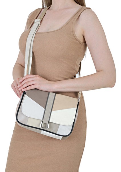 Orta Boy Kadın Deri Omuz ve Postacı Çanta / Günlük Deri Çanta