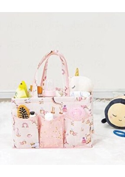 Yeni Nesil Desenli Anne Bebek Bakım Çantası