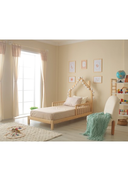 Lucca - Natural Çocuk ve Genç Karyolası