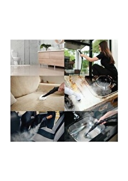 KSC-4217 Çok Fonksiyonlu Buharlı Temizleyici - 12 Parça Aksesuarlı Buharlı Temizlik Makinesi indirimleri