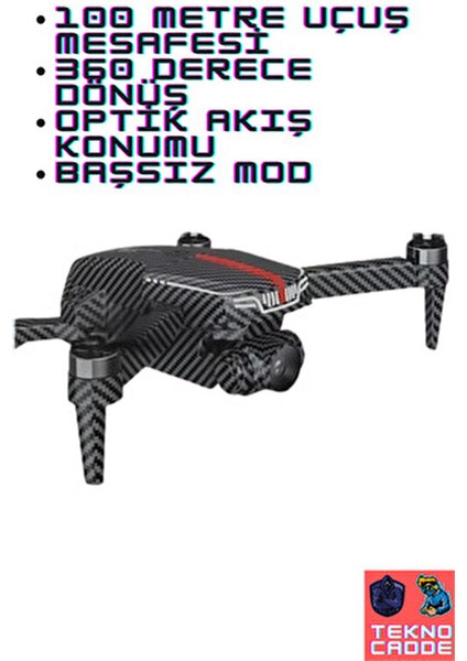 Aerial Uav 15DK Uçuş 1080P Hd Katlanır Mini Drone modelleri