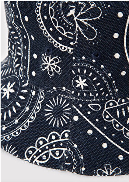 Baskılı Lacivert Bucket Şapka 1912974-70491 modelleri