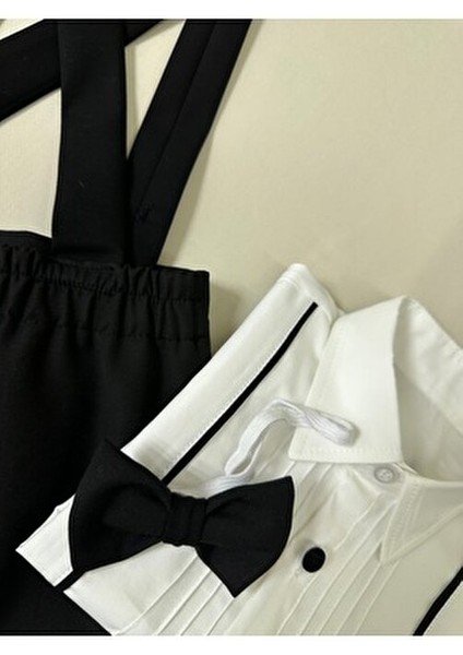 Yazlık Şort Salopettakım Düz Desenli Rahat Kesim Cinsiyet: Unisex fırsatları