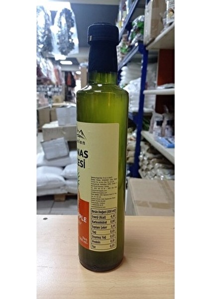 Ananas Sirkesi 500 ml Doğal ve Katkısız - Yağ Yakımını Destekler - Fermente Meyve Sirkesi indirimleri