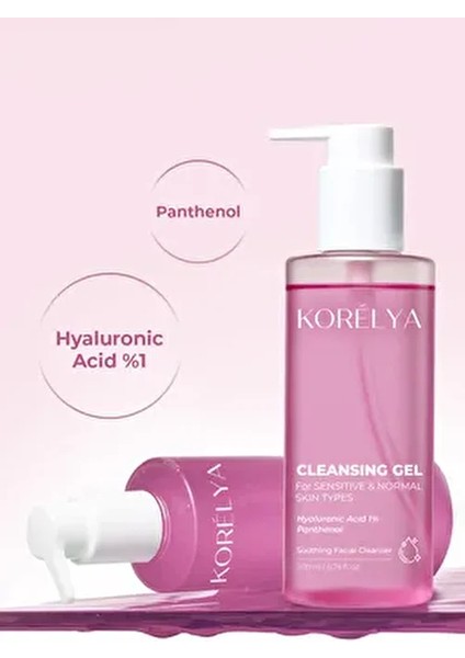 Kuru, Karma, Normal Ciltler Için Temizleme Jeli 200 ml fiyatları
