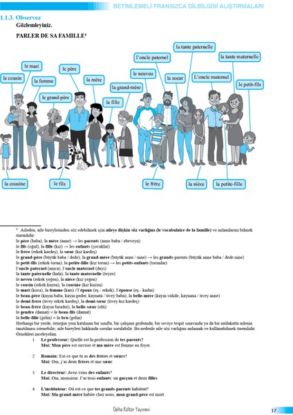 A2 Betimlemeli Fransızca Dilbilgisi Alıştırmaları fırsatları